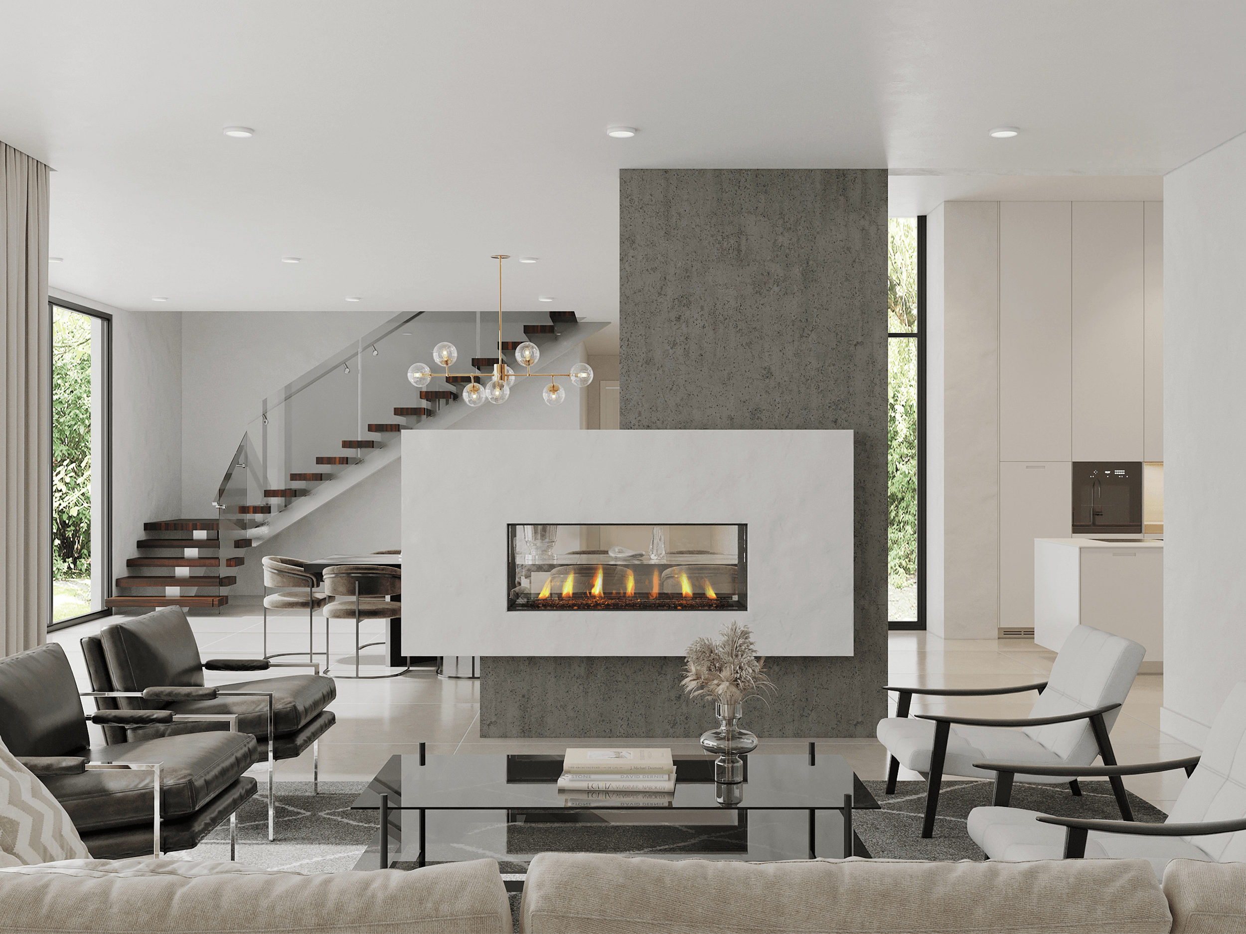 Regency-Gas-Fireplace-Seattle-See-Through-50 Regency Gas Fireplace City Series Seattle See Through